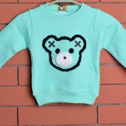 High Quality Teddy bear fleece material kids suit