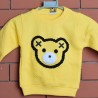 High Quality Teddy bear fleece material kids suit